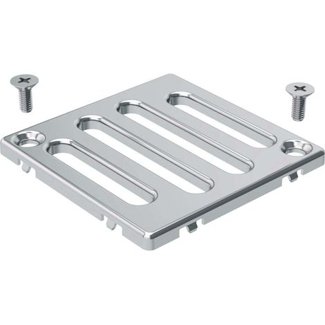 Geberit Griglia Quadrata Standard 8x8 cm in Acciaio Inox  154.310.00.1 (1/3)