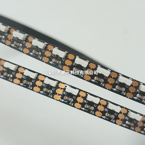 6mm RGB 4020 LED strip with 144 LEDs, side backlighting, 5V bare board