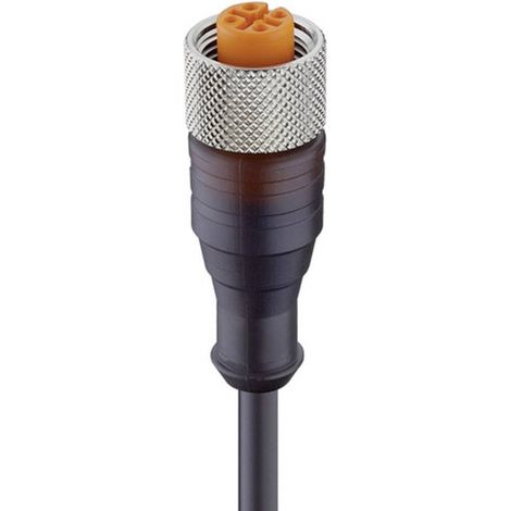 Lumberg Automation 11374-1 Connettore confezionato per sensore o attuatore M12 Presa dritta 5.00 m Numero di poli: 5 1