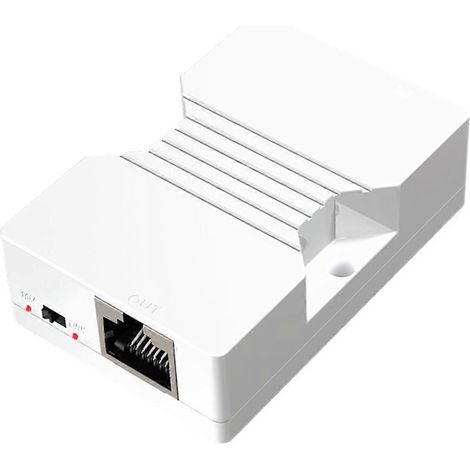 L'extendeur PoE TXE006 prend en charge les normes d'alimentation IEEE 802.3 et IEEE 802.3x, est compatible avec les commutateurs de surveillance, dispose d'une interface RJ45 de 10 m et d'une distance (1/5)