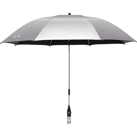 1 Silla de playa, sombrilla desmontable, protección UPF 50+, goma negra, camping (1/5)