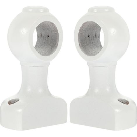 Supports De Tringle À Rideau En Bois Lot De 2 Supports Muraux Robustes Pour Tringles À Rideaux Crochets Faciles À Installer Pour Décoration Intérieure Et Rideaux De Fenêtre (1/4)