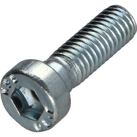 Vis métaux CHC BTR BASSE/TROU Clé de 5 HC5 M6X20 Classe 8.8 Acier zingué-1 pièce
