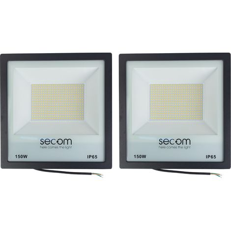 Confezione da 2 proiettori LED Tenko Eco da 150 W, 15.000 lm, IP6