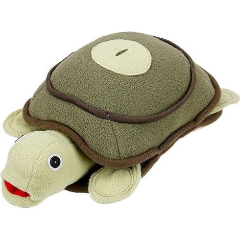 1. Jouet distributeur de friandises pour chien, anti-stress, apaisant, anti-obésité, en peluche avec couineur. (1/4)