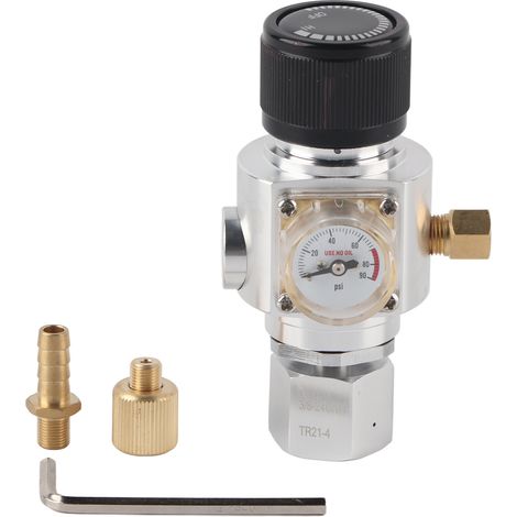 Mini régulateur de gaz CO2, adaptateur de soupape de réduction de pression d'eau gazeuse, accessoire de bouteille pour brassage à domicile