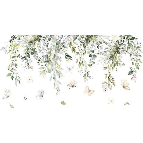 Grands autocollants muraux amovibles en pour chambre à coucher, salon, salle de classe, bureau,30×90cm,2pcs (1/5)