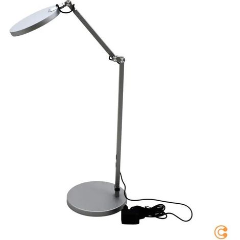 [GEBRAUCHT] B-Ware FABAS LUCE Tischleuchte Regina LED dimmbar Touchdimmer warmweiß 80cm alu 1000lm (1/2)