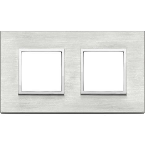 VIMAR - 21643.02 4M (2+2) plaque int71 gris Suivant