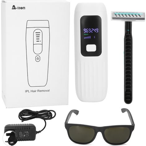 Épilateur IPL à usage domestique pour hommes et femmes, dispositif de lissage cutané, prise UK 110‑240V (1/5)