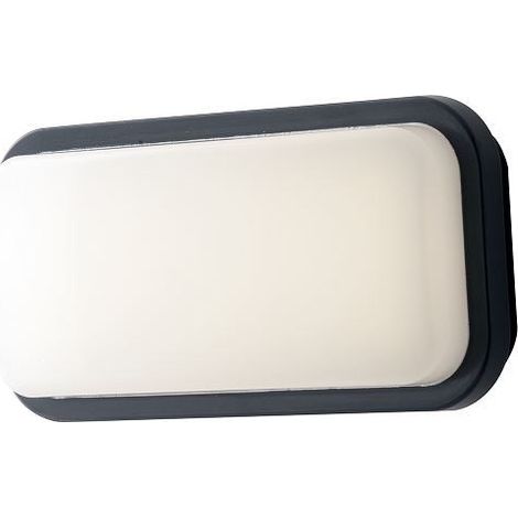 PLAFONIERA LED SHELLY GRIGIA 15W 24CM 3-4000K IP6. (1/3)
