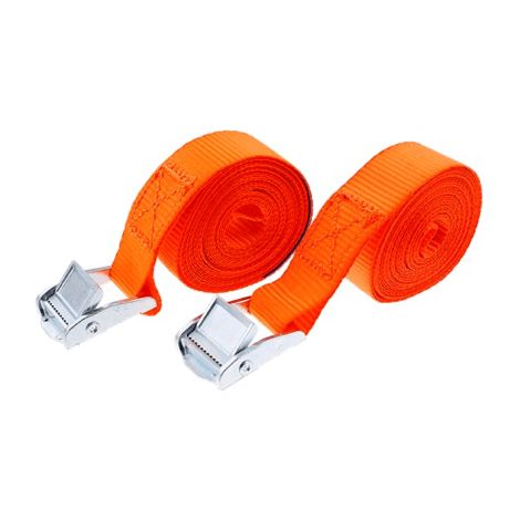 Sangles d'arrimage 3 mètres - Lot de 2 pièces