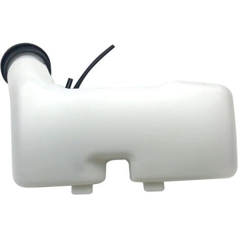 Serbatoio di carburante in plastica bianco, sostitutivo per trimmer vari modelli – 145 g, 185 x 120 x 100 mm (1/3)