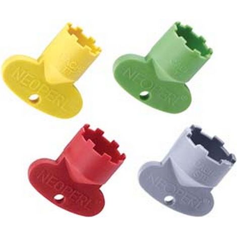 10PZ CHIAVE SERVIZIO MONTAGGIO AERATORI CACHE verde aeratore TJ M18,5X1
