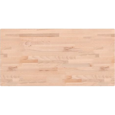 Comptoir de salle de bain,Meuble de salle de bain 80x40x1,5 cm bois massif de hêtre CFW50607 (1/5)