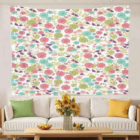 Tapisserie murale bohème pour chambre à coucher, nappes pour salon et chambre à coucher 100x75cm (1/5)