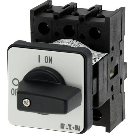 Eaton P1-25/E Interruttore On Off per il montaggio frontale 690 V Nero 1 pz.