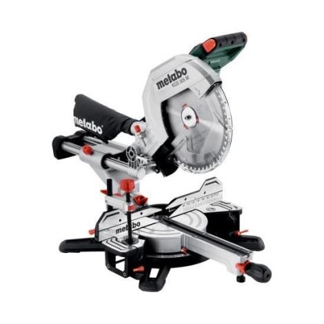Metabo – Scie à onglets radiale 305mm – Moteur puissant 2000W – Profondeur de coupe 60mm – Ligne de coupe LED – Pour bois dur et teck (1/5)