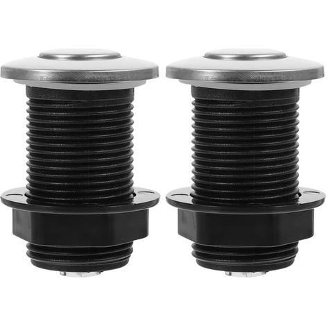 Bouton broyeur de déchets 2pcs en inox et ABS (1/5)