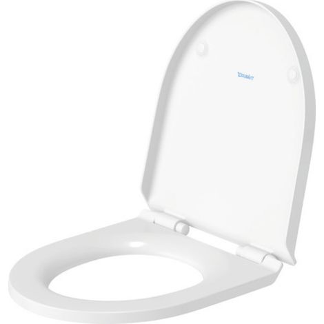 Siège de WC Duravit No.1 Compact, 369x433mm, amovible, blanc (1/5)