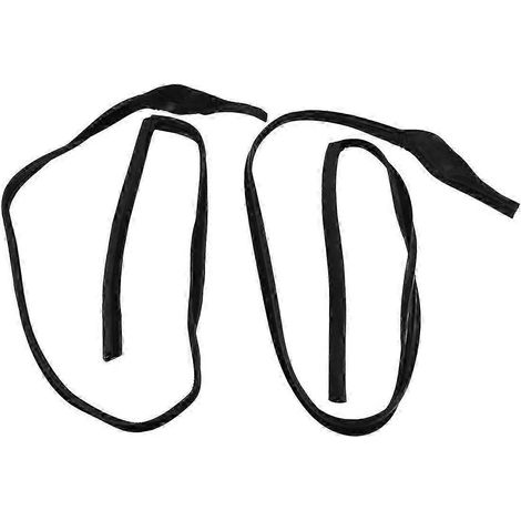 Lot de 2 joints en caoutchouc pour portières arrière gauche et droite de voiture (compatibles avec BMW F01 F02 740i 750i 740Li, références 51357179123 et 51357179124). (1/5)