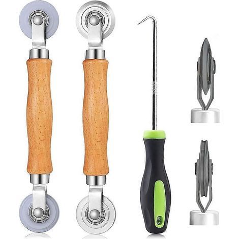 Outil à rouleau pour écran, outil à rainurer pour écran, rouleau à rainurer (1/5)