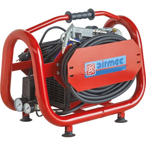 AIRMEC BRICO 210 2 HP 220 LT/min 2,5 LITRI Compressore Aria Monofase PORTATILE (1/3)