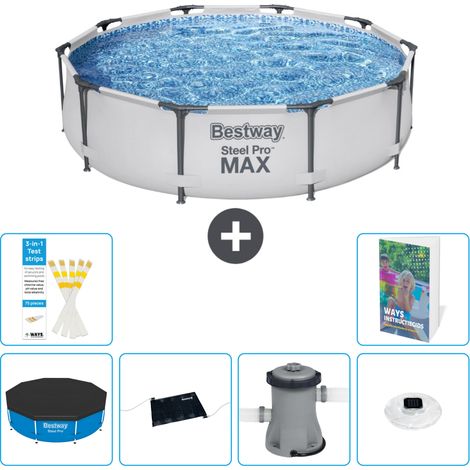 Bestway Steel Pro MAX Rund - 305x76 cm - 7-teilig  S154 (1/5)
