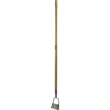 JCB Heritage Garden Hoe 130 x 150 mm Carbon Steel Blade, Ash Handle (1/5)