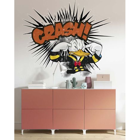 Komar Donald crash XXL 127 x 160 cm, Stickers pour les murs 12423 (1/3)