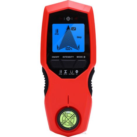 Rilevatore di montanti a parete con schermo LCD retroilluminato, 3 modalità, rilevatore di montanti multifunzione, scanner per fili metallici nel legno (1/5)