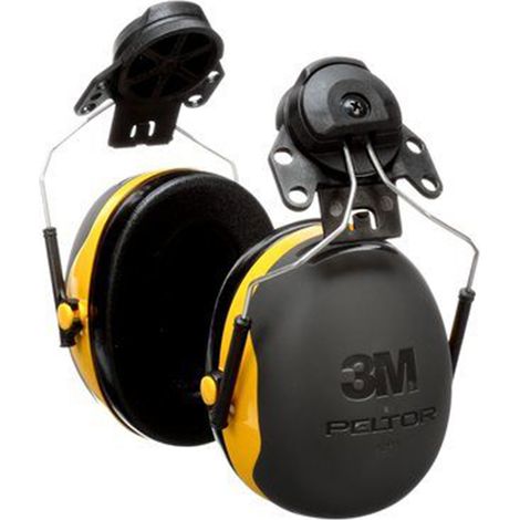 Casque anti-bruit 3M PELTOR série X2P3 Coquille 30dB Jaune ( Prix pour 1 )