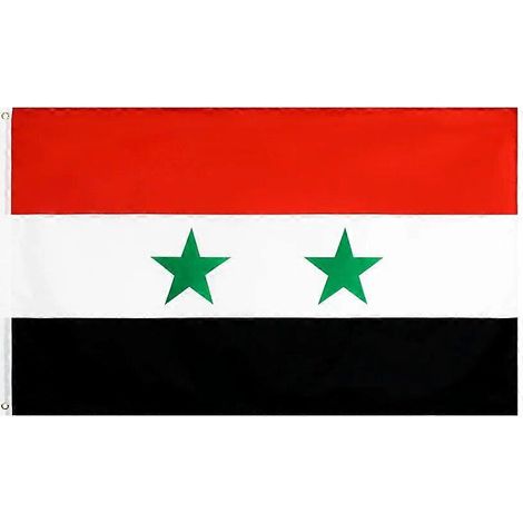 Drapeau syrien FLAGCORE 3x5 pieds (90x150 cm) (1/5)