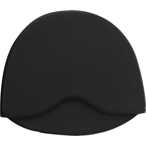 Chapeau de glace en Gel chaud et froid, paquet à double usage, enveloppe de tête réutilisable, doux et confortable, capuchon de refroidissement, noir (1/5)