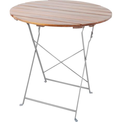 Biergarten Tisch klappbar Ø80xH74cm-DBG1007-Tisch