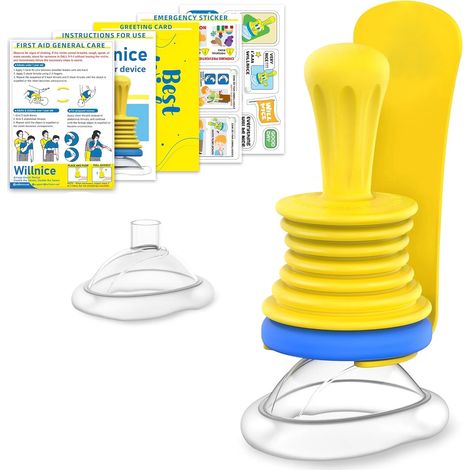 FLITI Portable Anti-Choking Mask, Emergency Kit for Home and Travel, Easy to Use (1/5)