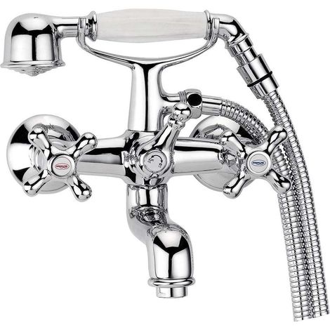 Aqualine Victoria - Badewannenarmatur mit Zubehör, Chrom VC10 (1/2)