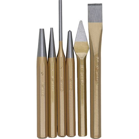 Jeu d'outils combinés, 6 pcs dans sachet plastique (1/2)