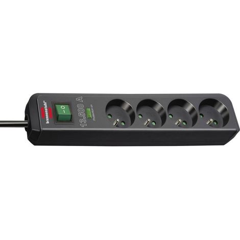 Multiprise avec parafoudre 1153904314 x4 Anthracite fiche FR 1 pc(s) (1/5)