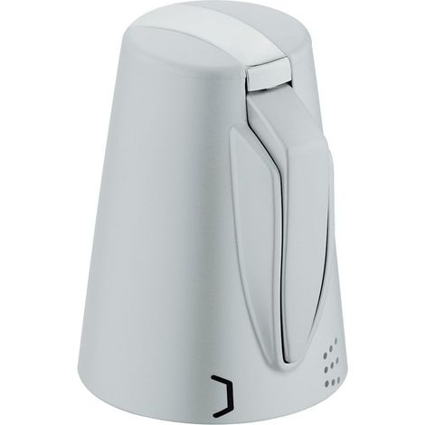 Grohe Temperaturwählgriff für Chiara Thermostat-Wannenbatterie, velourchrom, 47693RR0