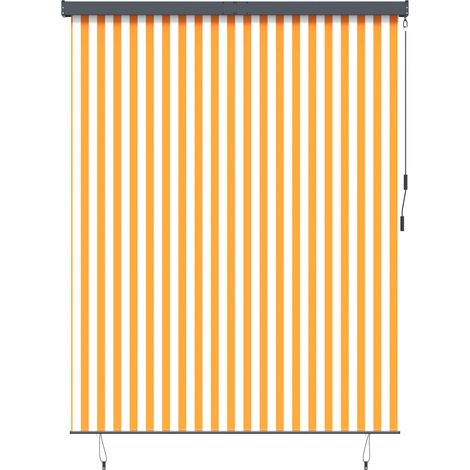 Cortina de Rodillo Exterior naranja y 200 x 250 cm tela