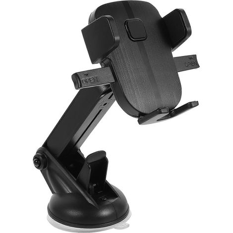 Support de téléphone à ventouse pour tableau de bord de voiture-10.2x8.5x24cm-Black (1/3)
