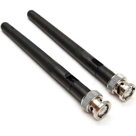 Connecteur BNC pour antenne UHF double compatible avec les récepteurs de microphones sans fil Sennheiser EW100, EW300, EW500 et G3. (1/5)