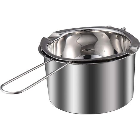 Bol à fondre cire et chocolat pour bain-marie, en acier inoxydable, 600 ml, 1 unité (1/5)