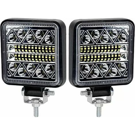 Phare de travail à LED 102W 10200 lumens – Étanche IP67 – 12-24V pour voiture. camion. tracteur. bateau – Installation facile (1/5)
