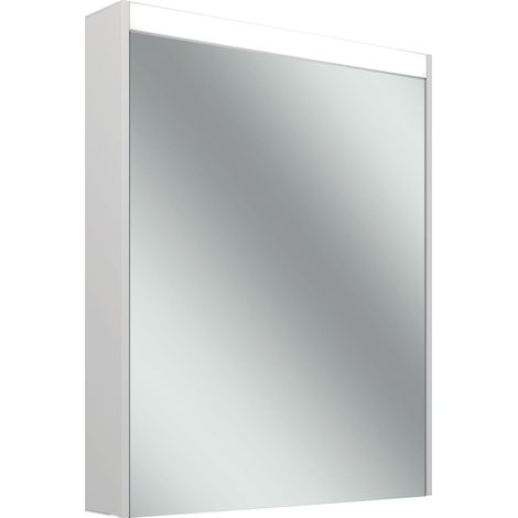 Armario con espejo Schneider OBJECT Line Superior LED, 1 puerta (1/2)