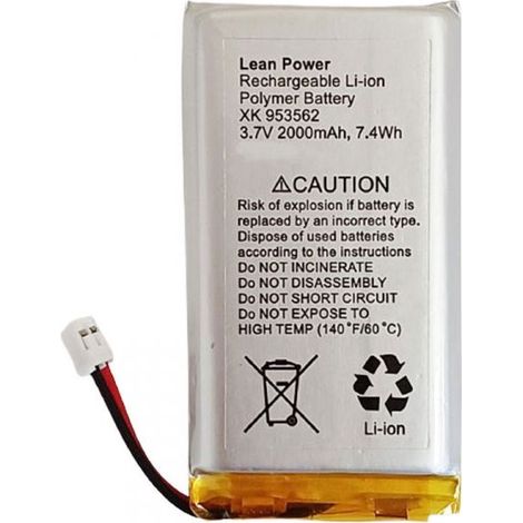 Ajax Batteria di ricambio 3.7V 2000mA per HUB HUB2 HUB Plus REX - 22259