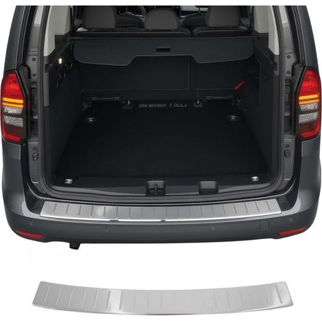OMAC Ladekantenschutz Stoßstangenschutz für VW Caddy V 2020-2026 – Edelstahl gebürstet (1/5)