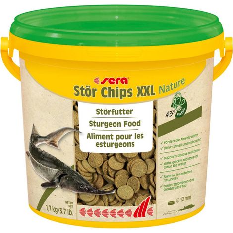 Sera Sterlet Chips - Alimento Principal para Esturiones Grandes