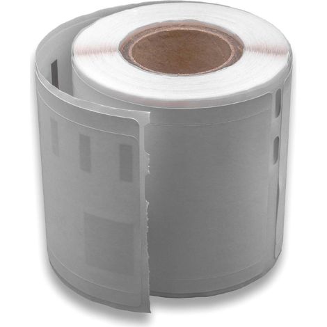 vhbw Label Roll 46mm x 78mm (150 Label) Replacement for Dymo 99016-2 for Label Maker White (1/2)